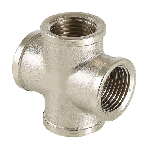 Крест латунь никель ду 25 (1") вр valfex vf.760.n.100 арт.1235390 крест