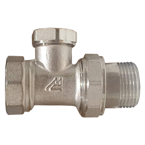 Клапан запорный радиаторный прямой 3/4 mc therma q арт.1250236 ру16