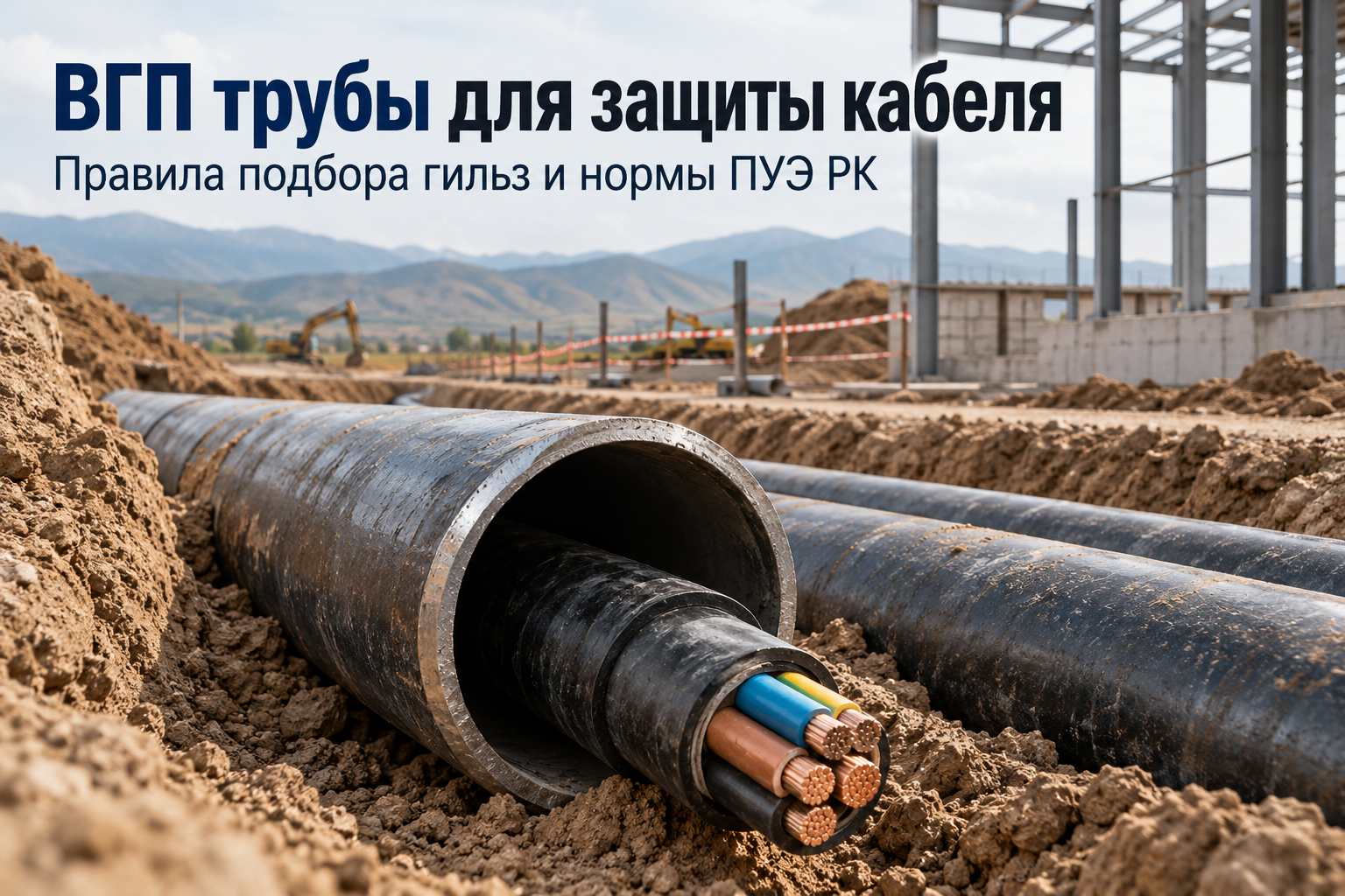 Водогазопроводные стальные трубы (ВГП) в качестве защитных футляров для кабельных линий
