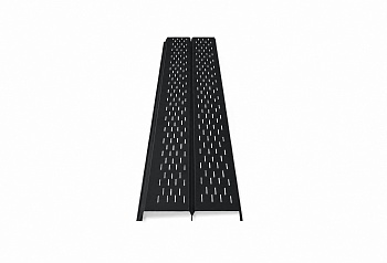 Сайдинг европанель с перфорацией 0.45 matt ral 9005