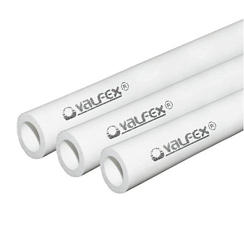 Труба pp-r белая дн 25х4,2 ру20 sdr6 т<80с l=2м valfex 101020252
            арт.1217572 ру20 длина: 2000