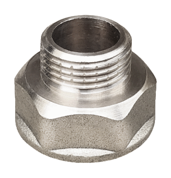 Переход латунь никель ду 10х8 (3/8"х1/4") вр/нр valfex vf.592.n.038.014
			арт.1215034 переход