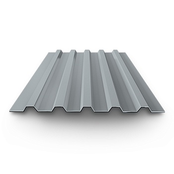 Профнастил окрашенный 0.5x1100x2000 ral 7004 россия арт.1275189 с20 2000