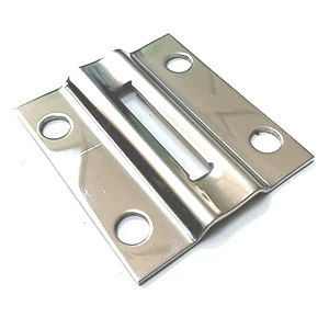 Боковой крепеж стойки сварной (зеркало) aisi 304  38,1