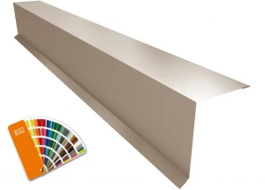 Планка торцевая 0,45x100x125x2000 цвет под заказ арт.1234608 100x125 2000