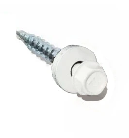 Саморез кровельный 5.5x19 ral 9003 по металлу (100шт) арт.1220598  19