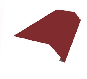 Планка карнизная 0,45х100х65х2000 ral3005 винно-красный арт.1271441 100x65 2000